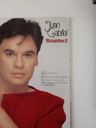 Vinilo LP Juan Gabriel Recuerdos II (1984)
