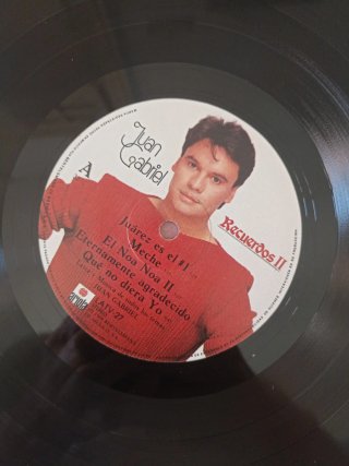 Vinilo LP Juan Gabriel Recuerdos II (1984)