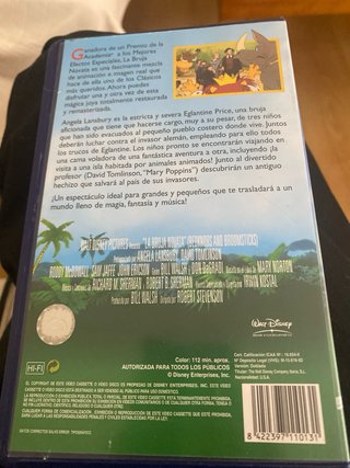 VHS La Bruja Novata Disney Español