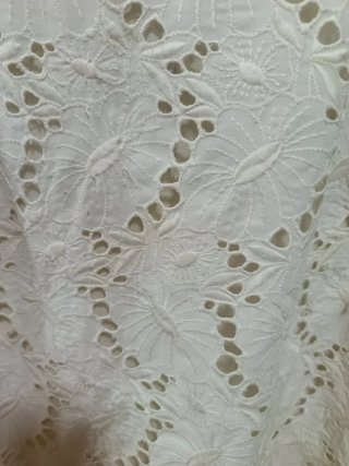 Precioso vestido veraniego blanco