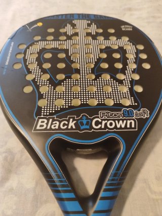 Pala de pádel Black Crown Pitón 9.0 Soft