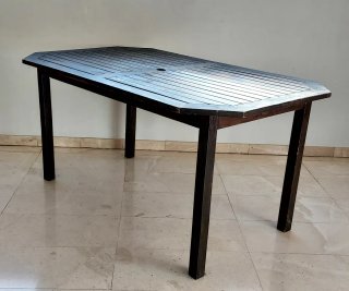Tavolo in teak massiccio smontabile