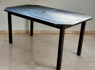 Tavolo in teak massiccio smontabile