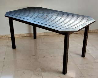 Tavolo in teak massiccio smontabile
