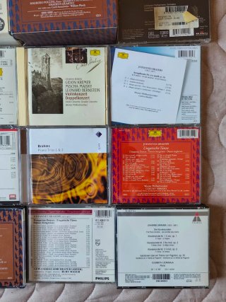 CDs Brahms. Música Clásica