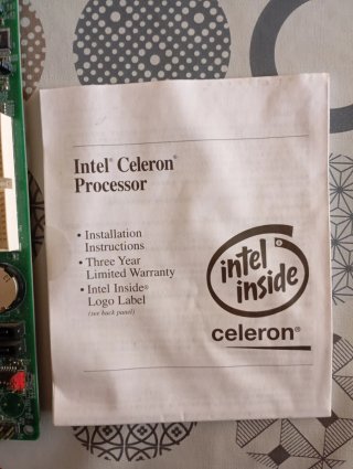 Placa Base Socket 478 + Procesador Intel Celeron