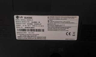 Televisor LG 32 Negro