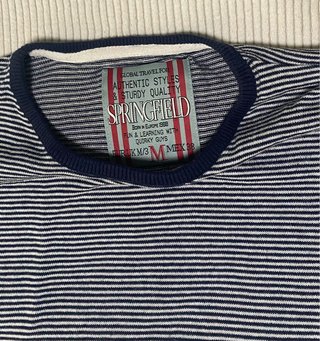Jersey verano Springfield Rayas Talla M