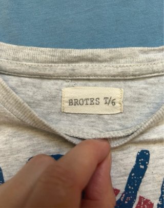 Lote 6 Camisetas Niño Talla 6 Años