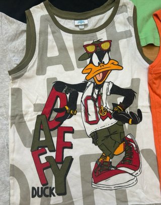 Lote 6 Camisetas Niño Talla 6 Años