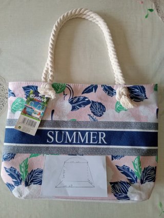 Borsa da spiaggia Summer nuova con cartellino