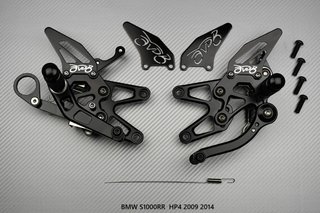 Estriberas retrasadas BMW S1000RR / HP4 2009 2014