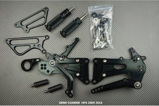 Estriberas retrasadas BMW S1000RR / HP4 2009 2014