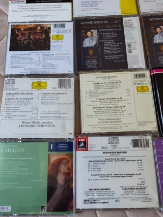 CDs Brahms. Música Clásica.
