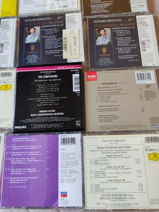 CDs Brahms. Música Clásica.