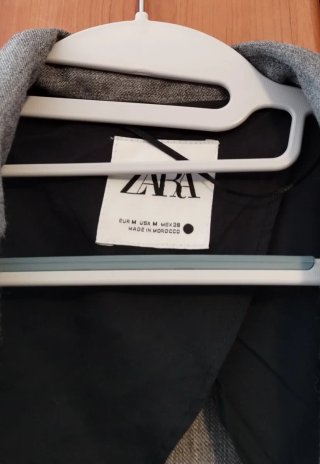 Giacca lunga donna Zara sfoderata