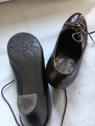 Scarpe Vic Matié in vitello marrone