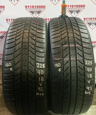 225 40 18 V CONTINENTAL RUEDA AL 90% VIDA UTIL