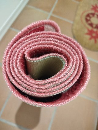 Alfombra pequeña pelo corto geométrica