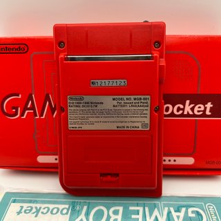 Nintendo Game Boy Pocket Red Roja MGB-001