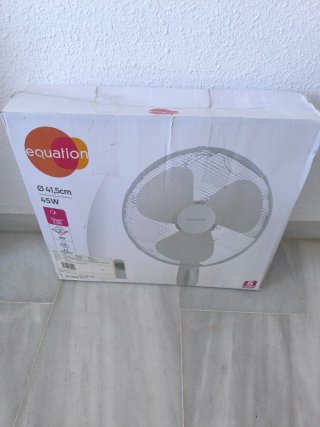 Ventilador Equation 41,5cm 45W con mando con factu