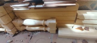 Balustre y Pasamanos Crema