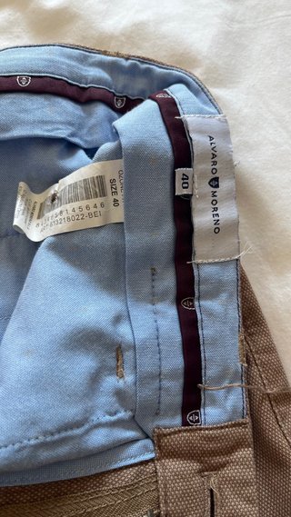 Pantalón Alvaro Moreno Marrón