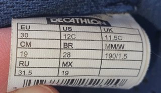 Botas de fútbol niño talla 30