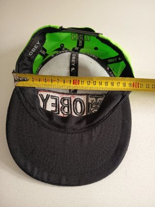 Gorra OBEY Negra y Verde