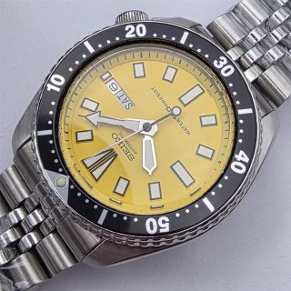 Seiko 6309-7290 Automático 780927 SS Amarillo
