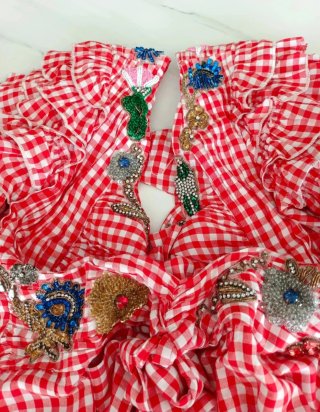 Vestido espectacular