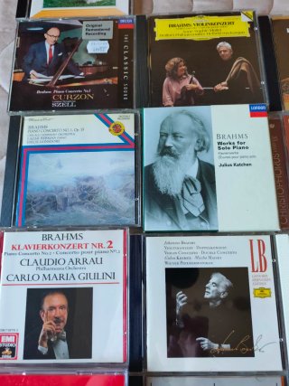 CDs . Brahms. Música Clásica -