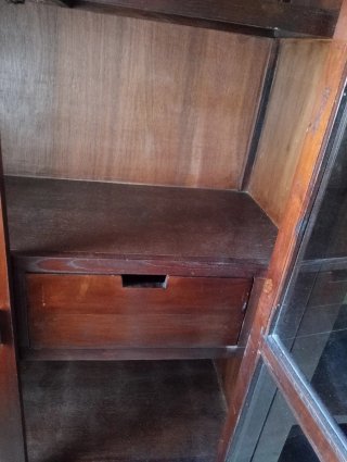 Conjunto Muebles Banak Madera Oscura