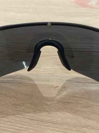 Occhiali Gucci Mascherina Nero/Oro