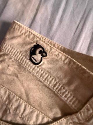 Pantalón corto stü vintage beige