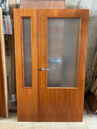 Puertas de paso madera cerezo