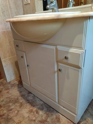 Mueble de baño con lavabo