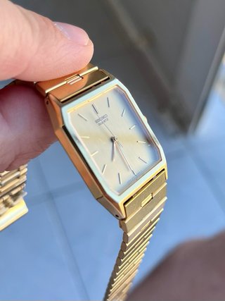 Reloj Seiko Tank Vintage Gold *Año 1986*