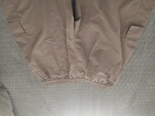 Pantalones largo anchos beige
