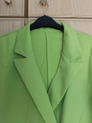 Blazer verde lima mujer