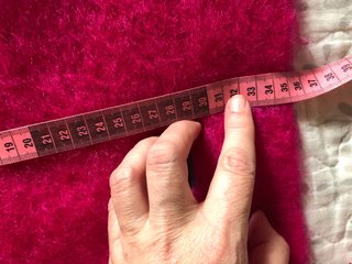 Bufanda grande fucsia