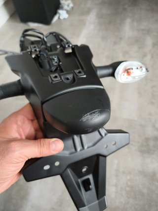 Portamatrículas Yamaha Ténéré 700