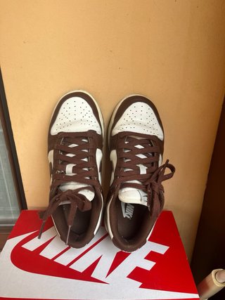 Nike Dunk Marroni e Bianche