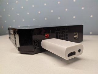 Nintendo Wii nera + Mario Kart + WiiFl-ow + HDMI (LEED)