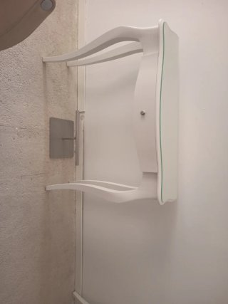 Mueble recibidor blanco