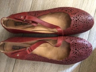 Zapatos Pikolinos Mujer Rojos
