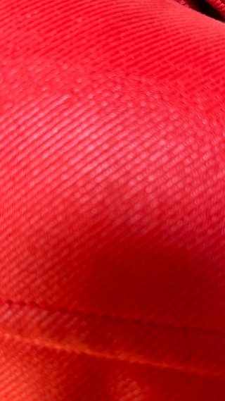 Chaqueta Biker Roja Tela