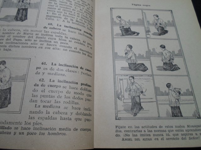 ANGELES DEL ALTAR-NORMAS GENERALES-PARA MISAS-1957
