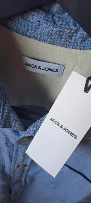 Camisa Jack & Jones azul XS, sin estrenar.