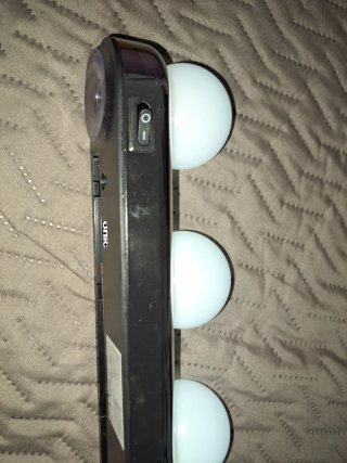 Lámpara 4 focos LED...Portatil
